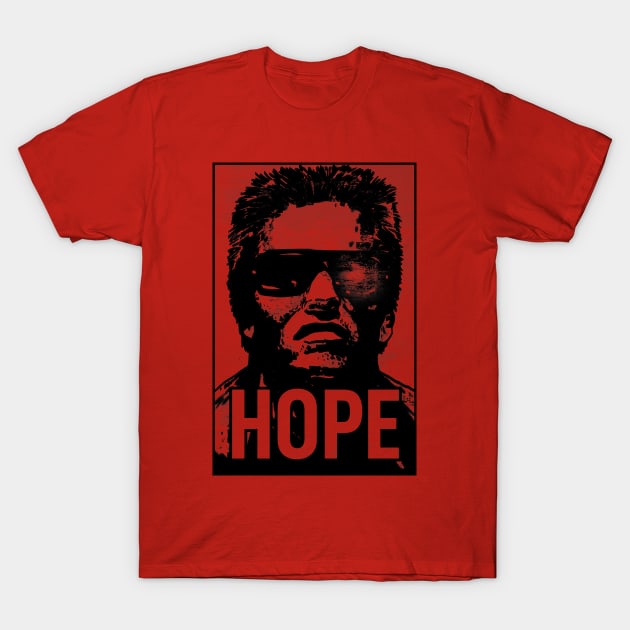 HOPE TERMINATOR T-Shirt by colemunrochitty